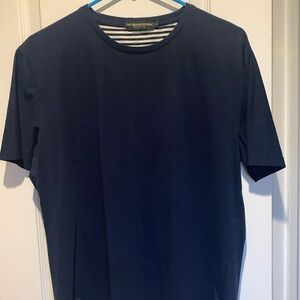 Tailored Recreation Mens Navy Blue S/S Tee Shirt